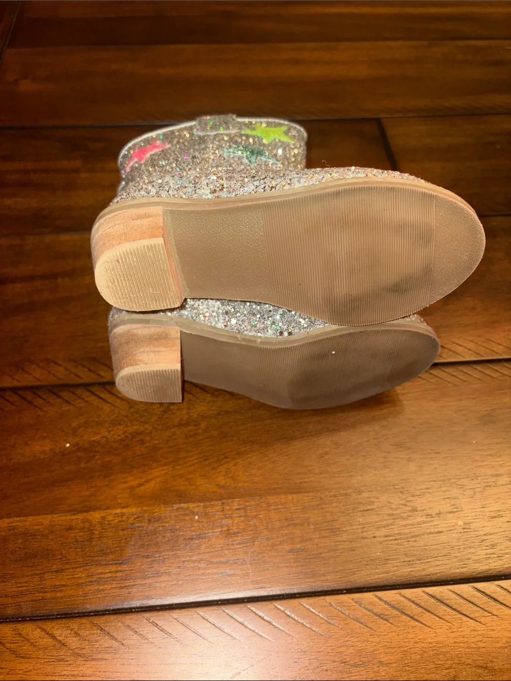 Lola + The Boys Hologram Star Cowgirl Boots